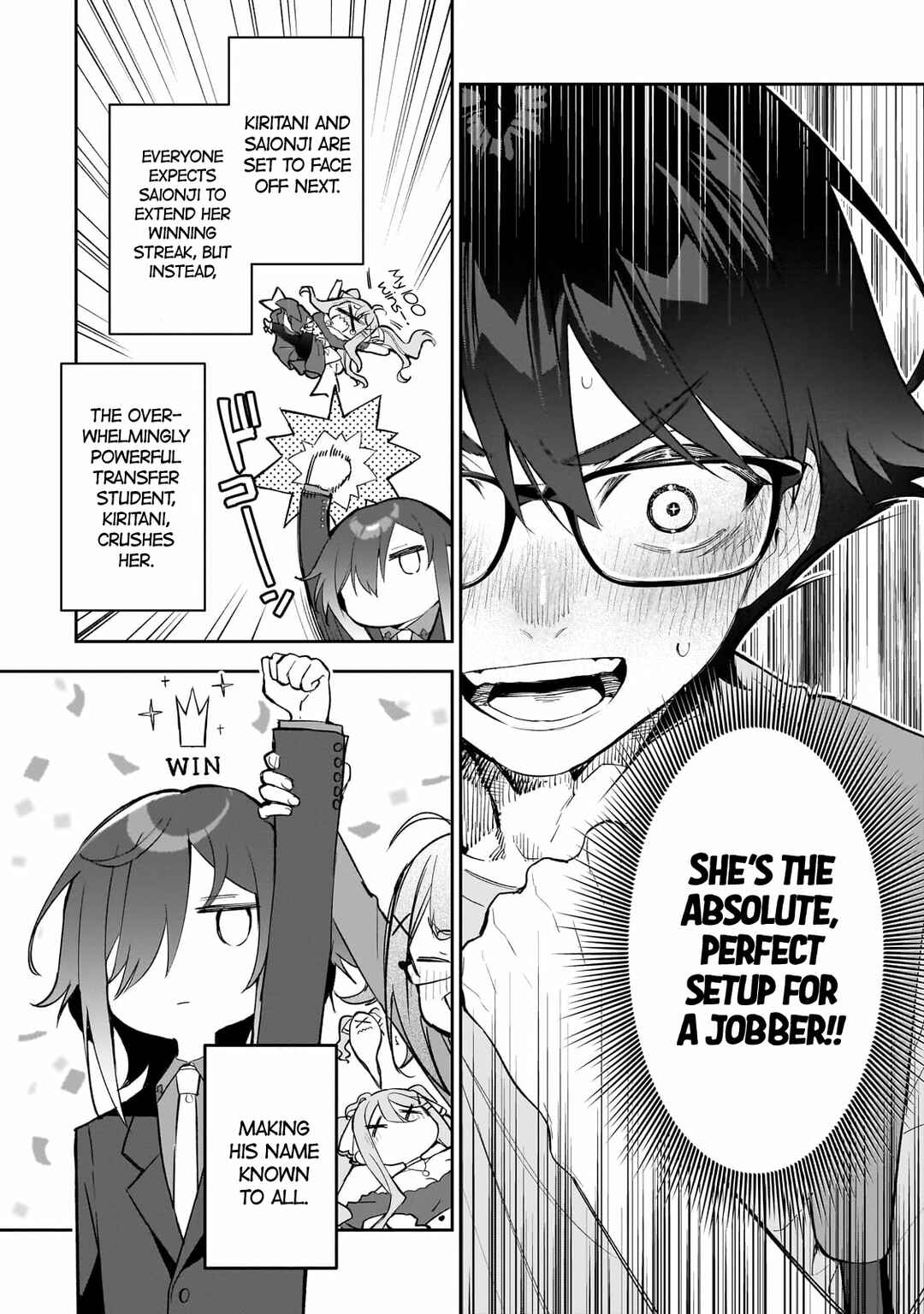 Ore wa Gakuen Zunou Battle no Enshutsuka!: Jishou Mobu ga Kage kara Egaku Saikyou Shujinkou Musou Scenario Chapter 1 - Page 37
