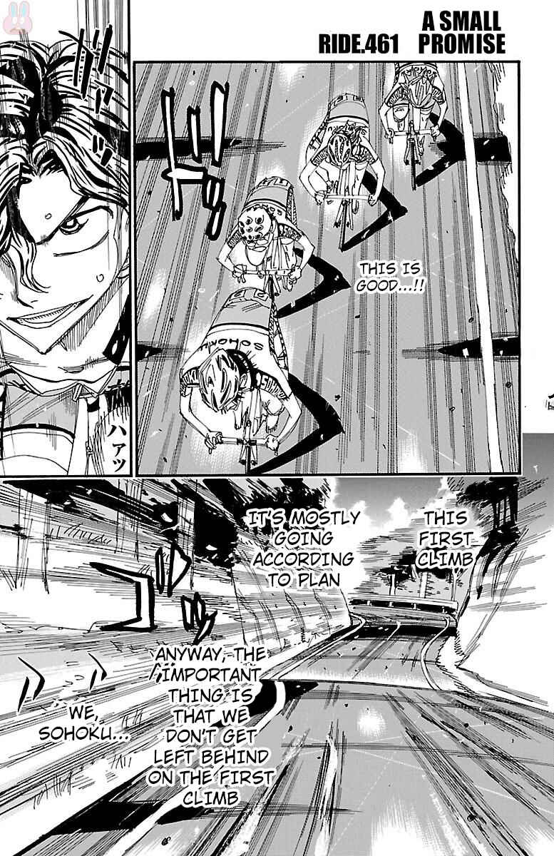 Yowamushi Pedal Chapter 461 - Page 1