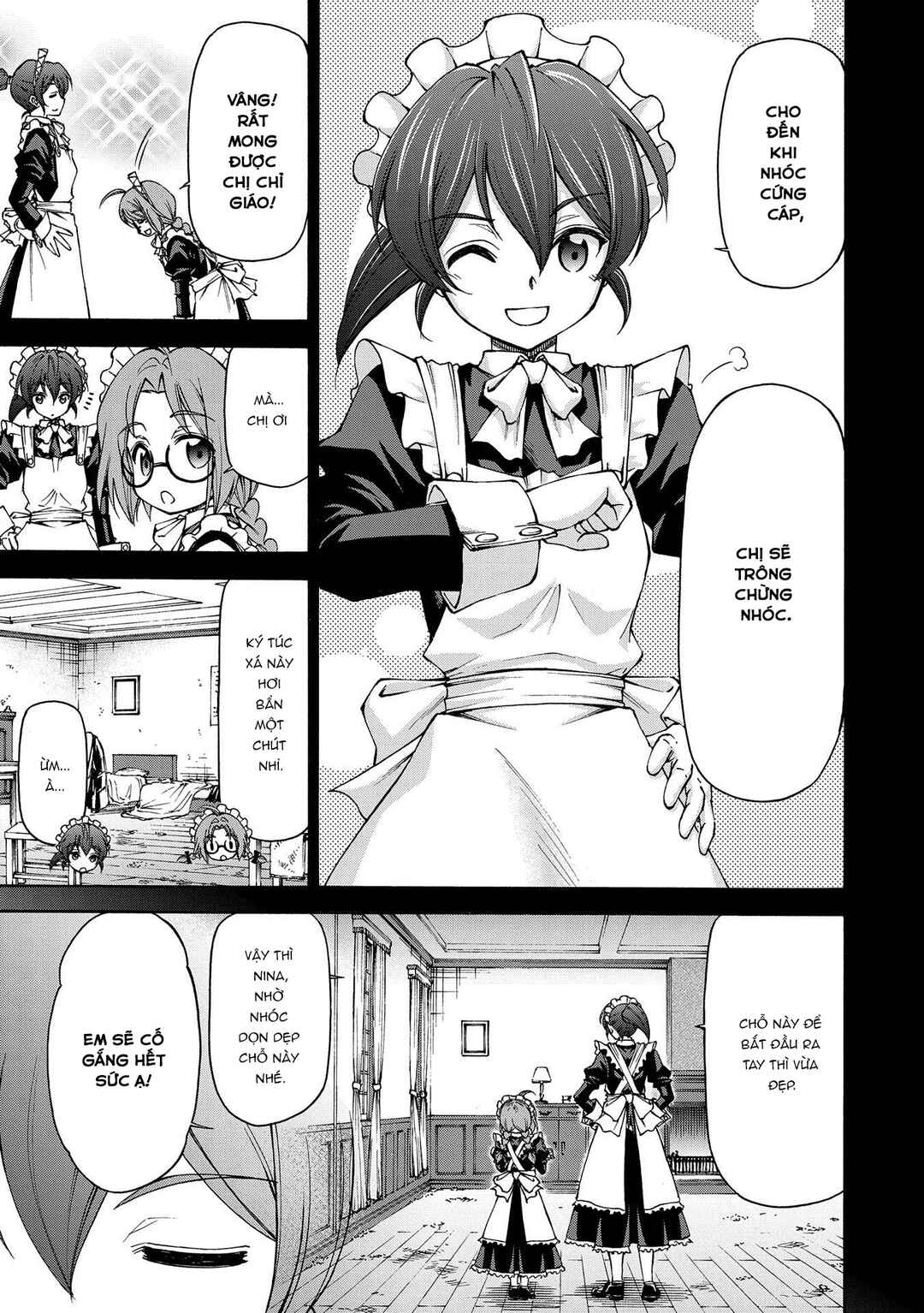 Maid nara Touzen desu. ~Nureginu wo Kiserareta Bannou Maid-san wa Tabi ni Deru Koto ni shimashita.~ Chapter 11 - Page 5