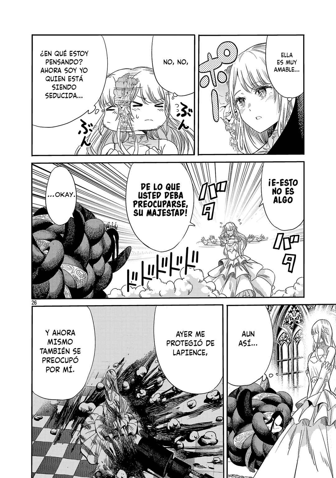 Koushaku Reijou no Rouraku Mission ~Maou to no Seiryaku Kekkon ga, Jinrui Saigo no Kirifuda desu!... tte, Maou ga Onnanoko no Baai wa Dou Sureba Ii no desu ka!?~ Chapter 2 - Page 27