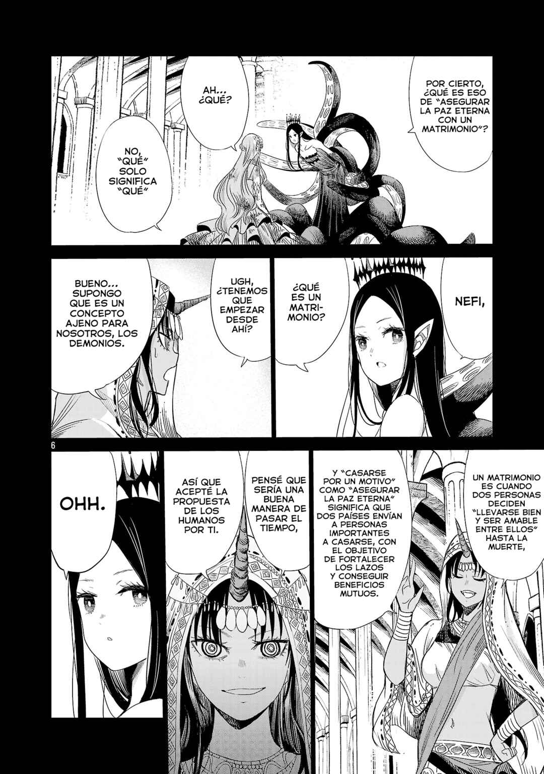 Koushaku Reijou no Rouraku Mission ~Maou to no Seiryaku Kekkon ga, Jinrui Saigo no Kirifuda desu!... tte, Maou ga Onnanoko no Baai wa Dou Sureba Ii no desu ka!?~ Chapter 2 - Page 7