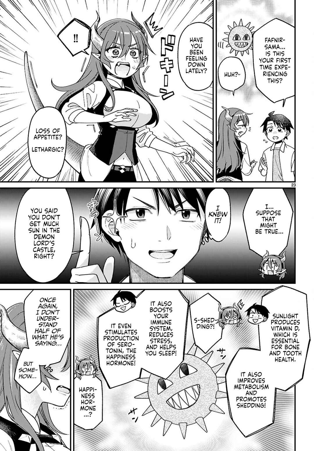Shounin Skill de Maoujou no Kouryaku o Mezasu: Isekai Ten'i Shita node Saikyou Item to Talk-jutsu de Ikinuku koto ni shita Chapter 2 - Page 23