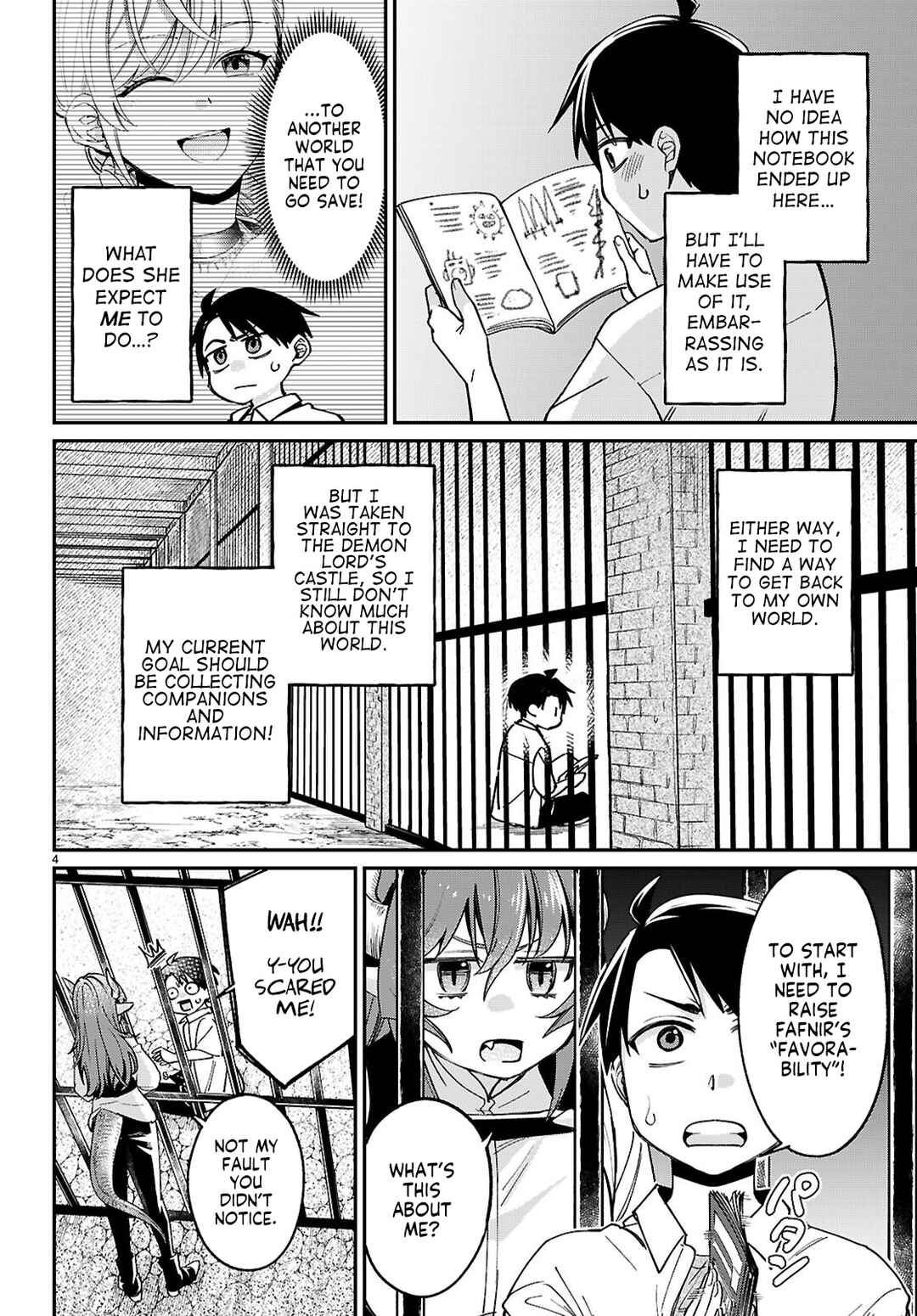 Shounin Skill de Maoujou no Kouryaku o Mezasu: Isekai Ten'i Shita node Saikyou Item to Talk-jutsu de Ikinuku koto ni shita Chapter 2 - Page 4
