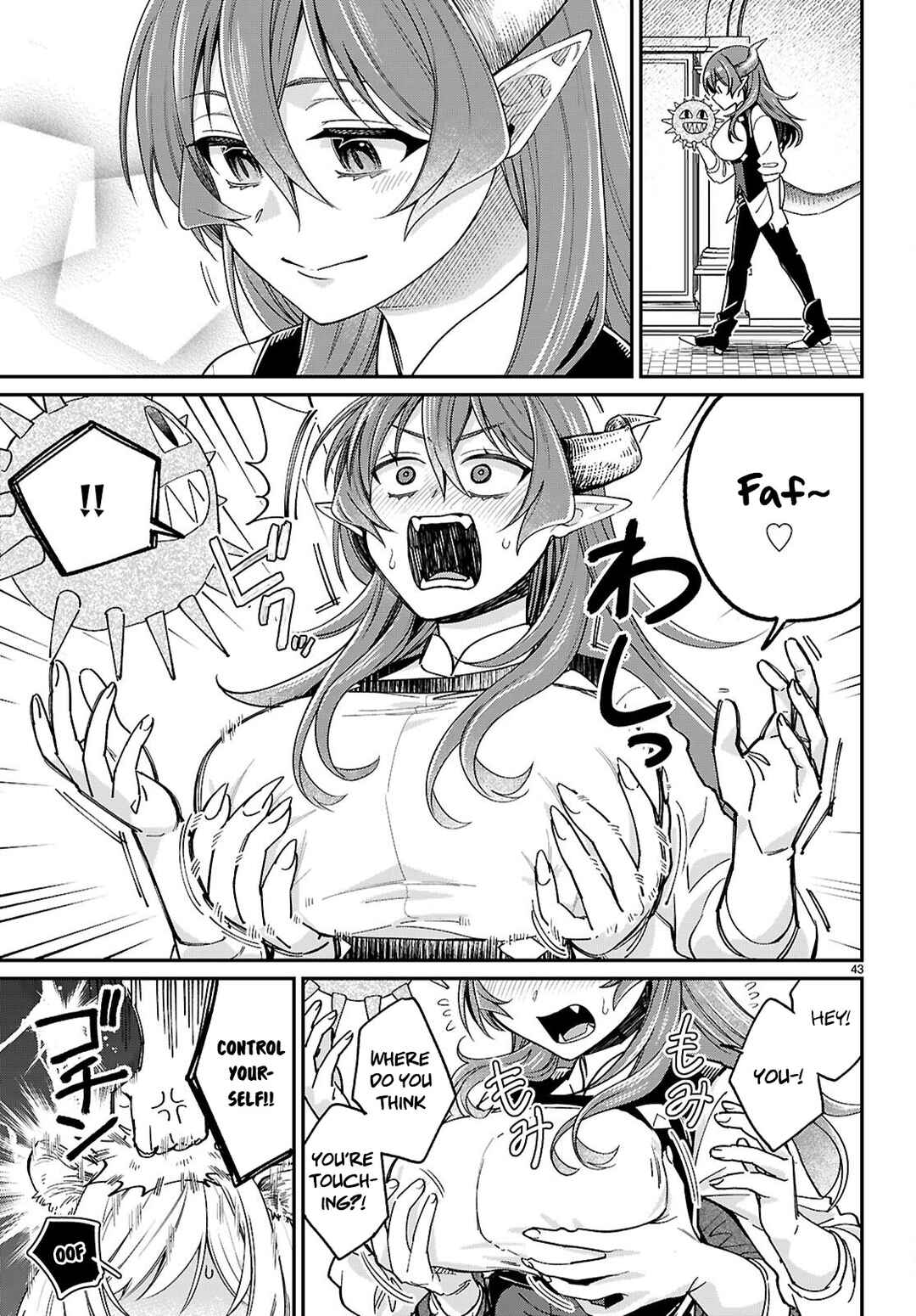 Shounin Skill de Maoujou no Kouryaku o Mezasu: Isekai Ten'i Shita node Saikyou Item to Talk-jutsu de Ikinuku koto ni shita Chapter 2 - Page 43