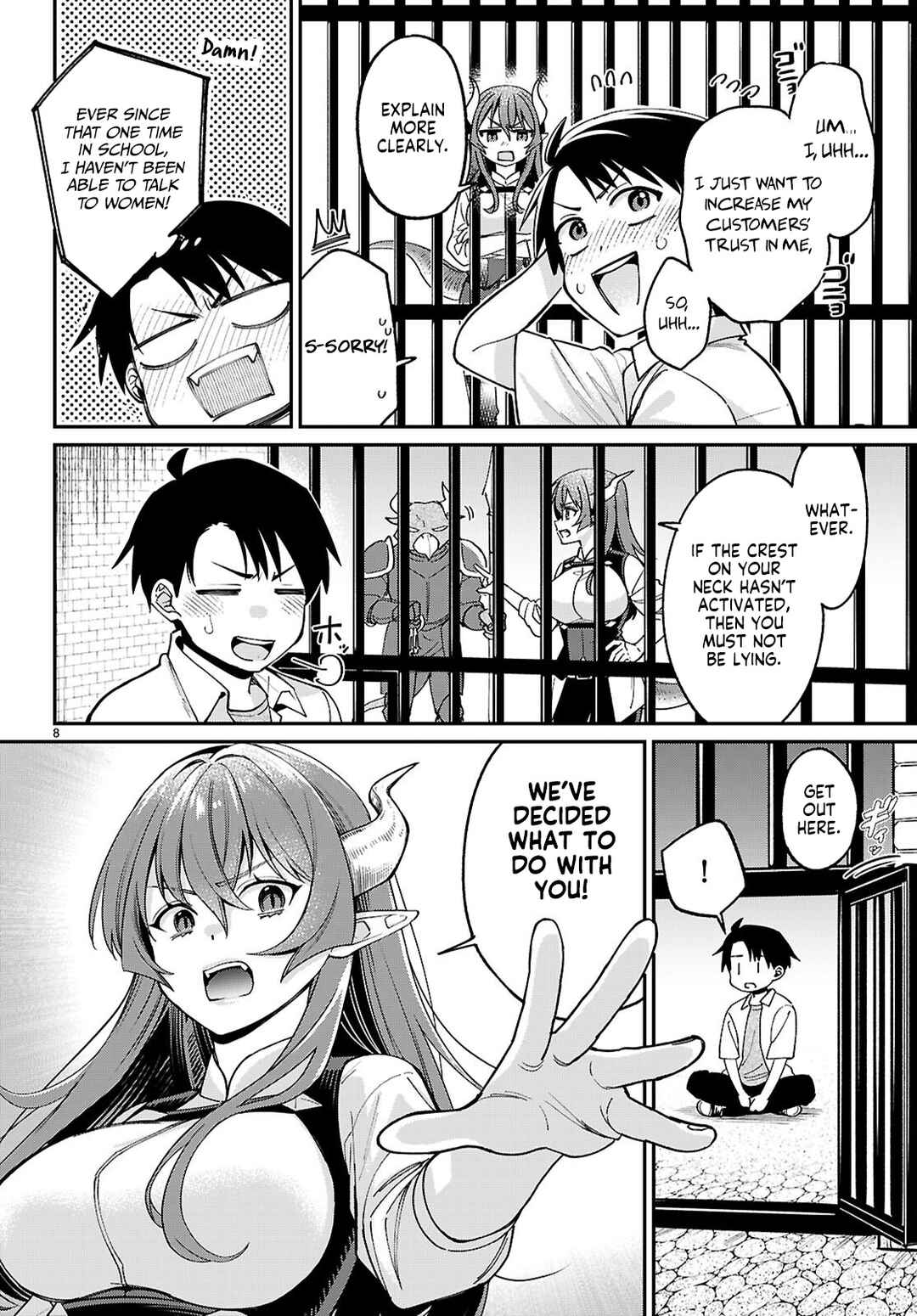 Shounin Skill de Maoujou no Kouryaku o Mezasu: Isekai Ten'i Shita node Saikyou Item to Talk-jutsu de Ikinuku koto ni shita Chapter 2 - Page 8