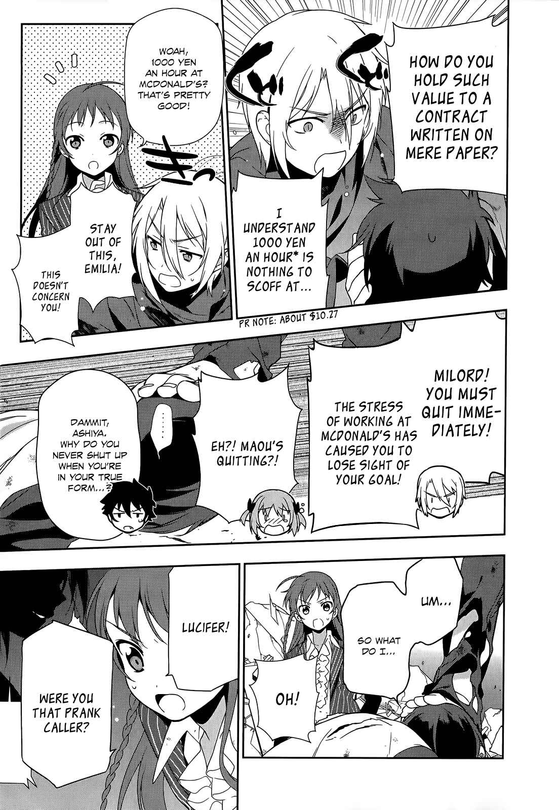 Hataraku Maou-sama! Chapter 11 - Page 10