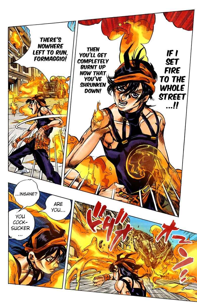 JoJo no Kimyou na Bouken: Part 5 - Ougon no Kaze Color-ban Chapter 38 - Page 13