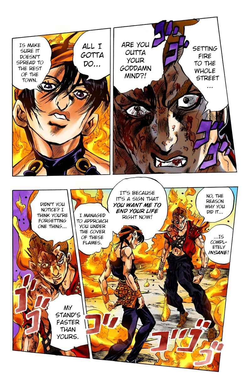 JoJo no Kimyou na Bouken: Part 5 - Ougon no Kaze Color-ban Chapter 38 - Page 15