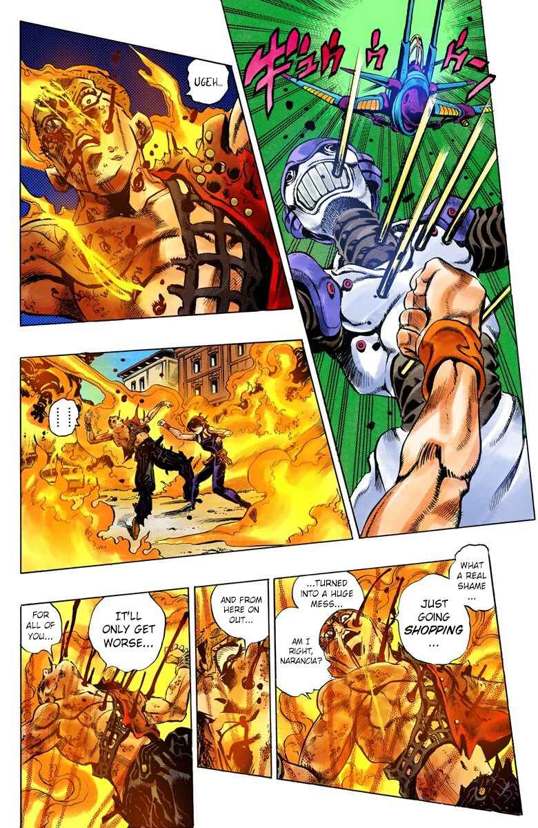 JoJo no Kimyou na Bouken: Part 5 - Ougon no Kaze Color-ban Chapter 38 - Page 19