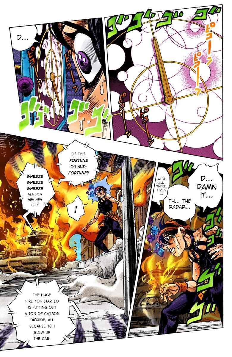 JoJo no Kimyou na Bouken: Part 5 - Ougon no Kaze Color-ban Chapter 38 - Page 8