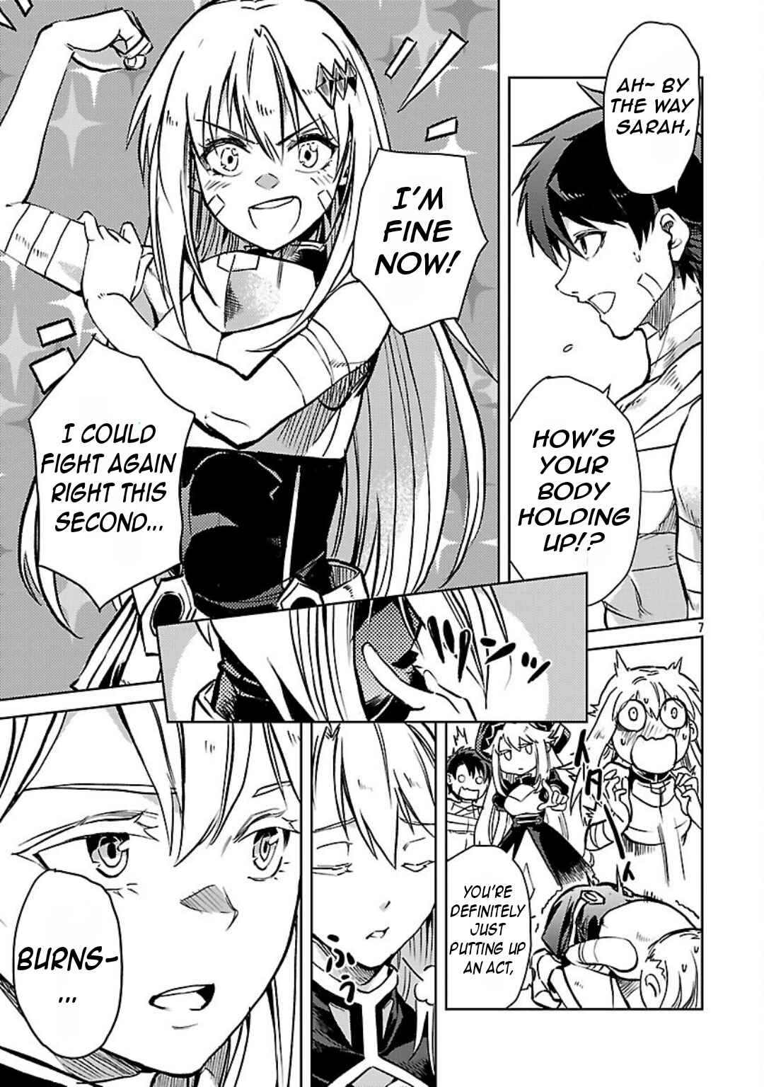 Class "Mushoku" no Eiyuutan: Koushaku-ke o Tsuihou Sareta ga, Jitsu wa Nagutta dake de Skill o Kakutoku Dekiru to Wakari, Tairiku Ichi no Eiyuu ni Noboritsumeru Chapter 32 - Page 9