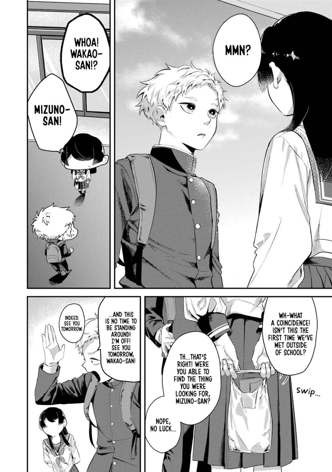 Tonari no Wakao-san wa Miesou de Mienai Chapter 7 - Page 8
