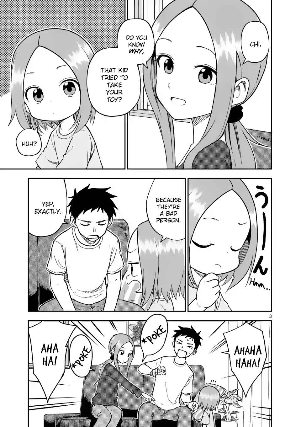 Karakai Jouzu no (Moto) Takagi-san Chapter 161 - Page 3