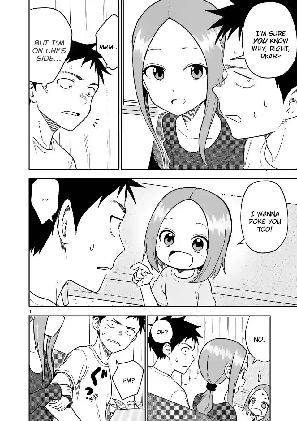 Karakai Jouzu no (Moto) Takagi-san Chapter 161 - Page 4