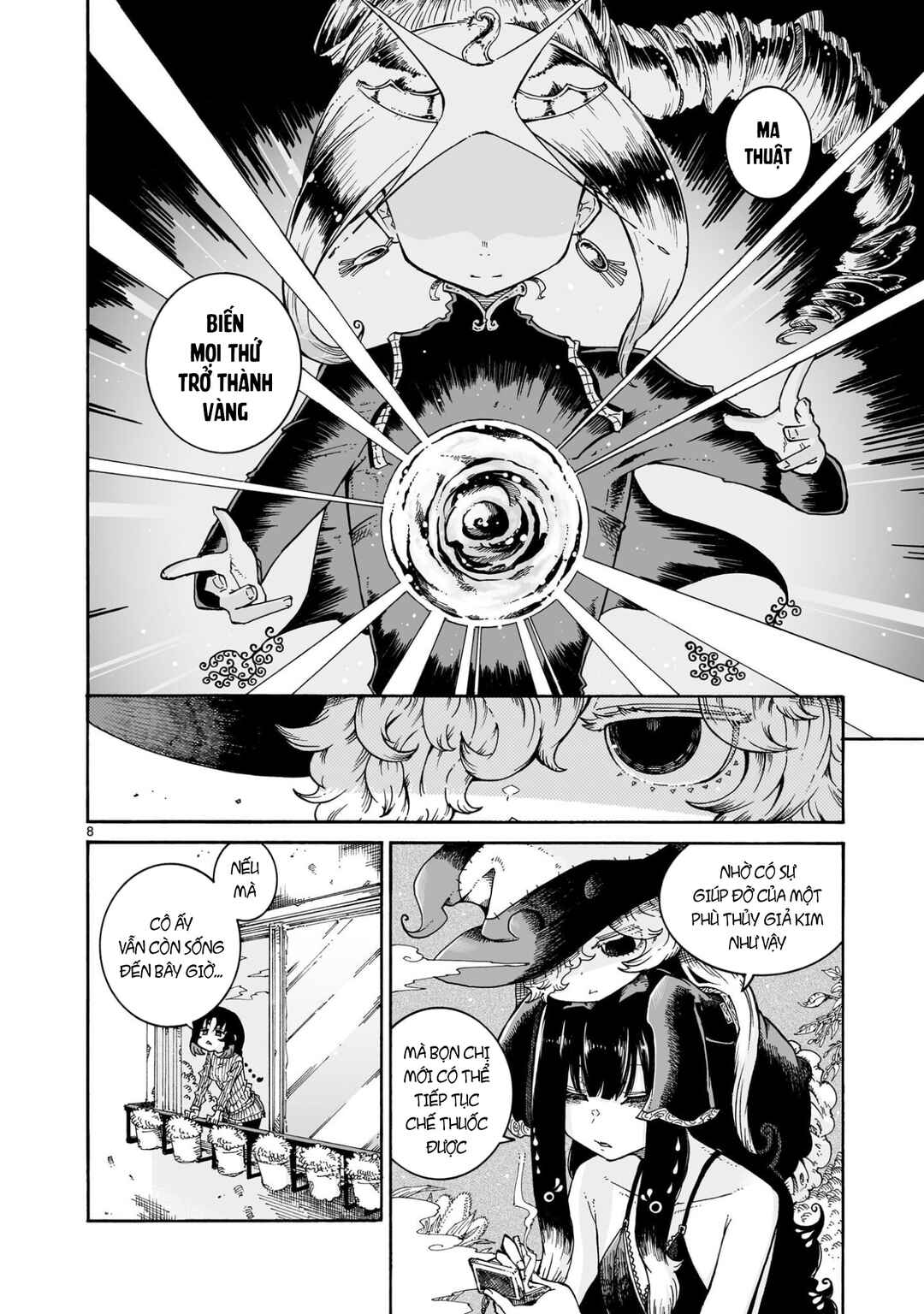 Majo to Kyurasu Chapter 10.2 - Page 9