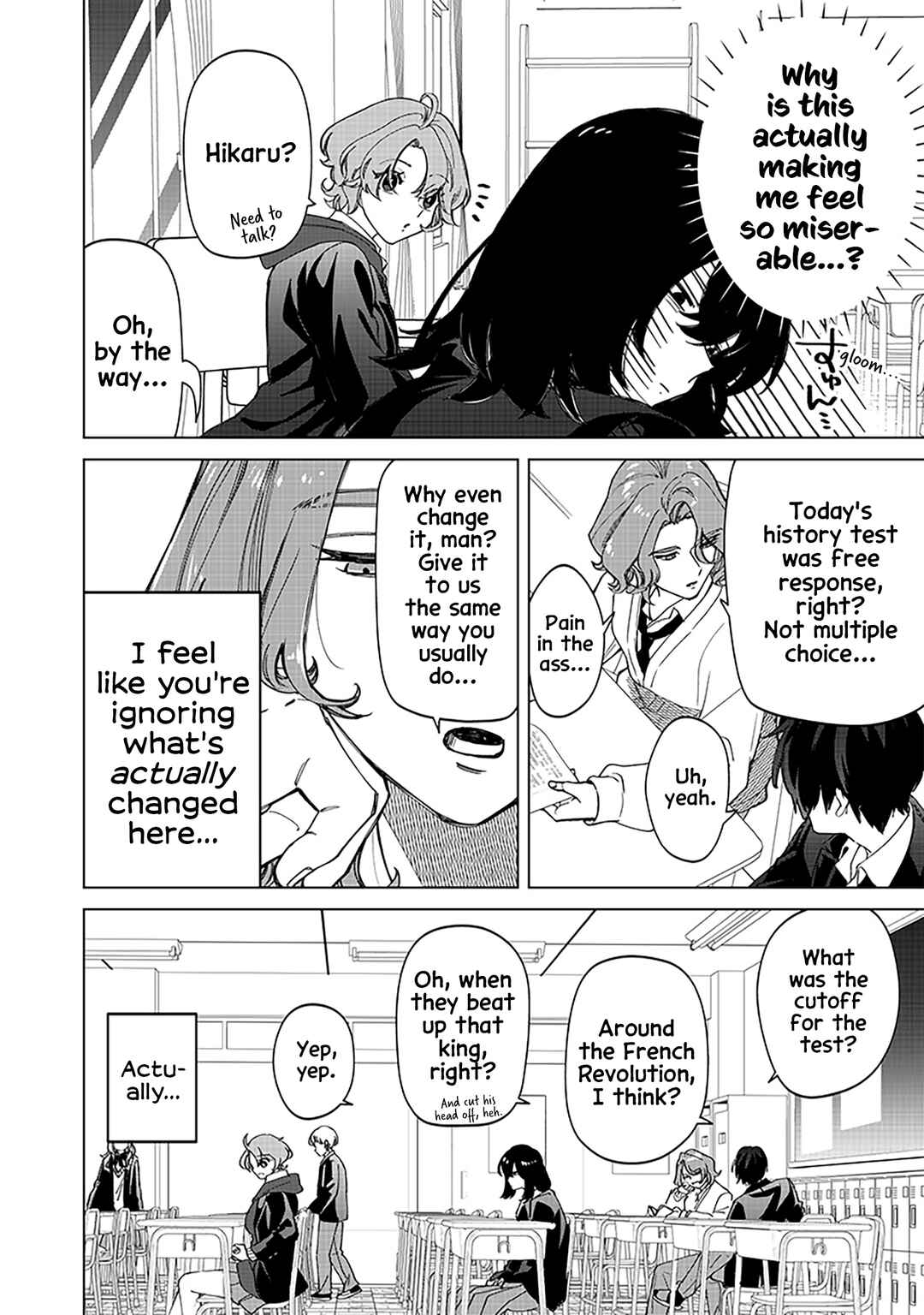 Shiretto Sugee Koto Itteru Gal. - Shiritsu Paranomaru Koukou no Nichijou Chapter 30 - Page 8