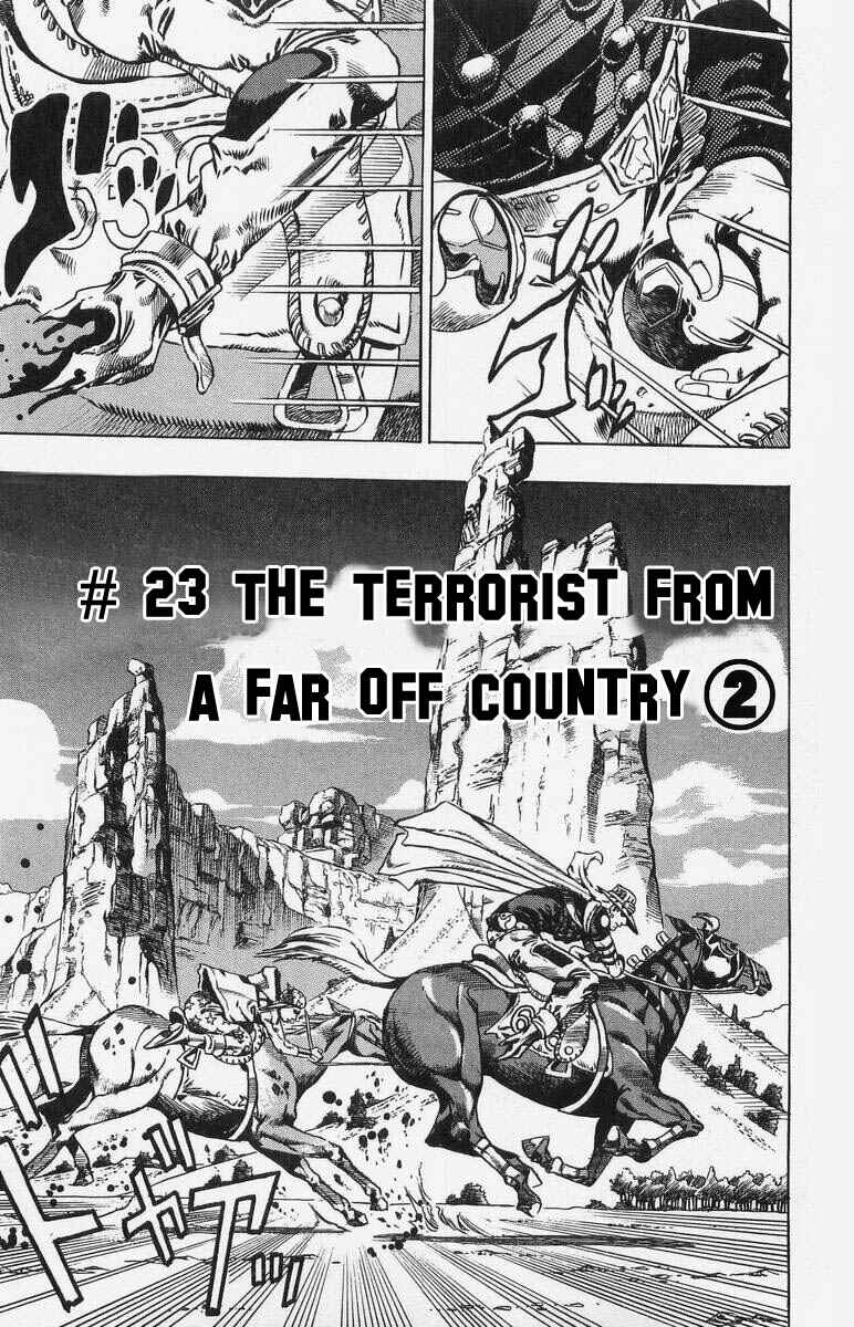 JoJo no Kimyou na Bouken: Part 7 - Steel Ball Run Chapter 23 - Page 1