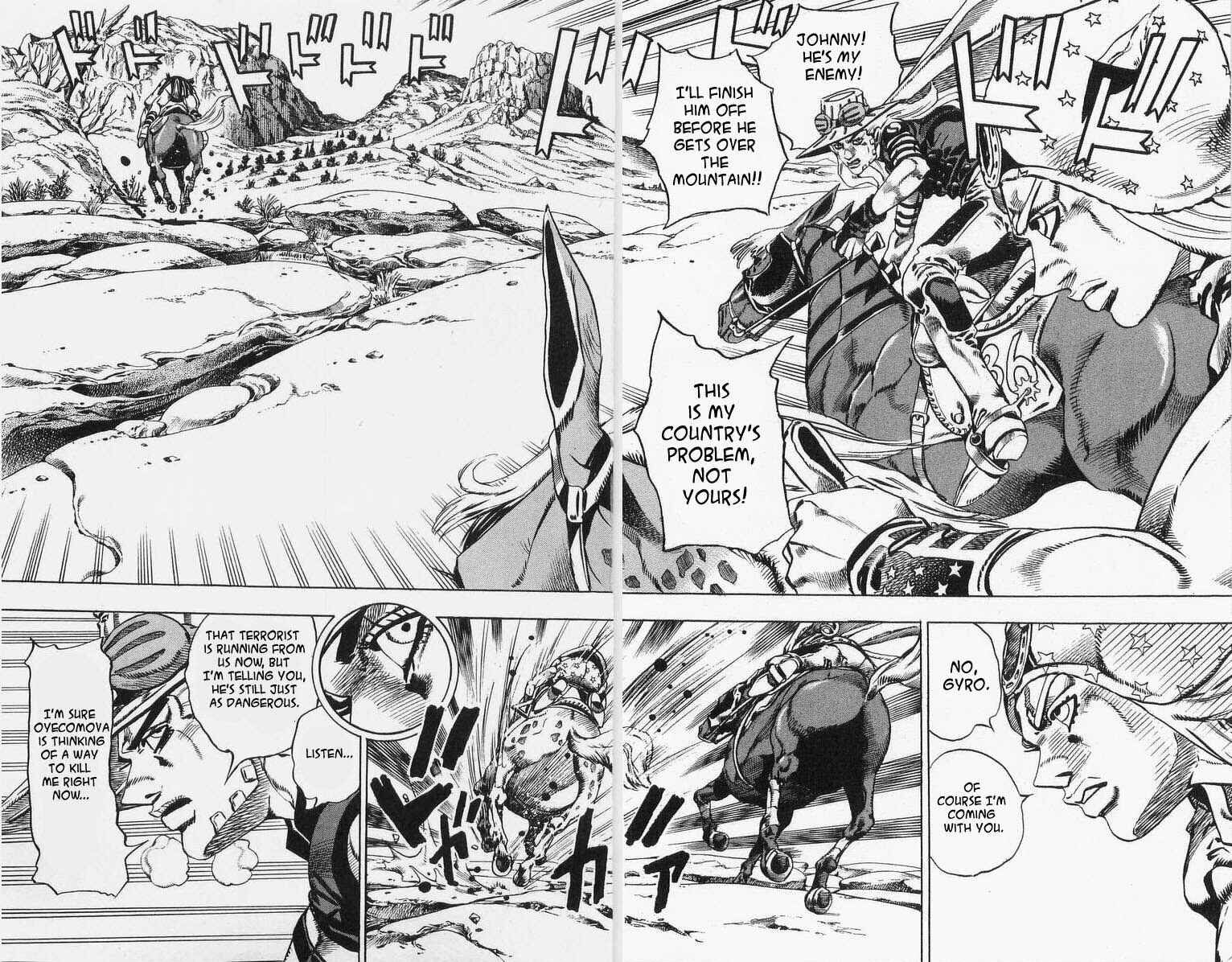JoJo no Kimyou na Bouken: Part 7 - Steel Ball Run Chapter 23 - Page 2