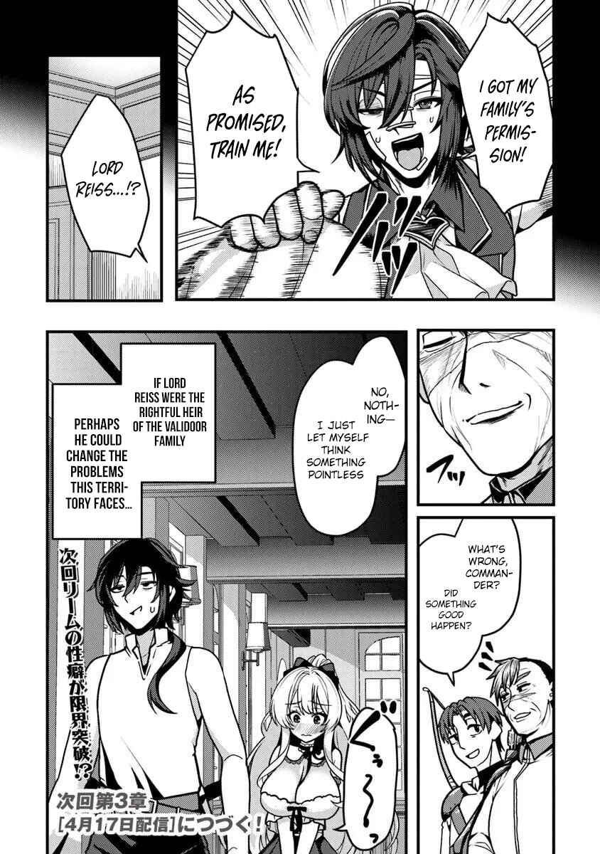 Gokuaku Hidou na Seiheki Kizoku ga Doryoku shitara Seijitsu Harem Tsukuremashita Chapter 2 - Page 41