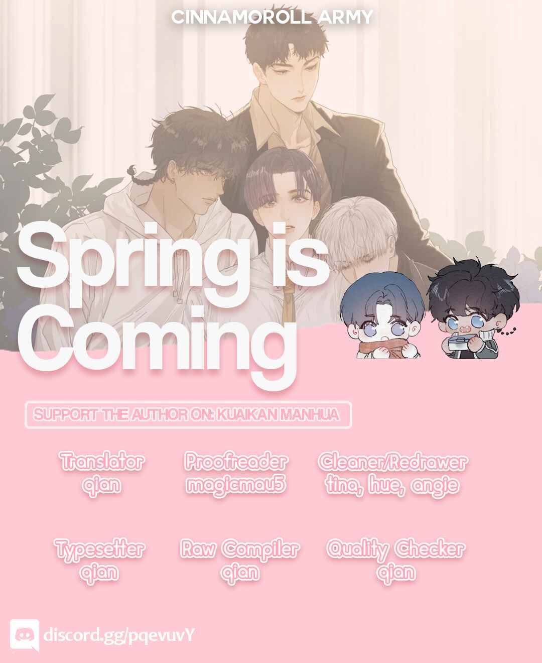 Spring is Coming Chapter 1 - Page 1