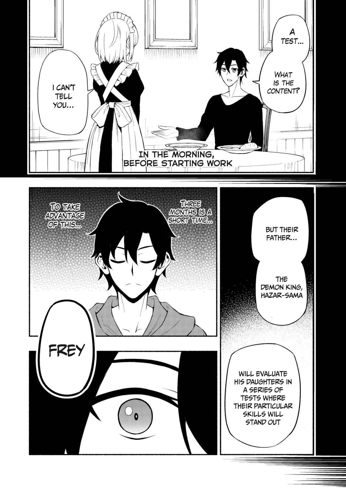 Maou Reijou no Kyouiku Gakari ~Yuusha Gakuin wo Tsuihou Sareta Heimin Kyoushi wa Maou no Musume-Tachi no Katei Kyoushi to Naru~ Chapter 4 - Page 8