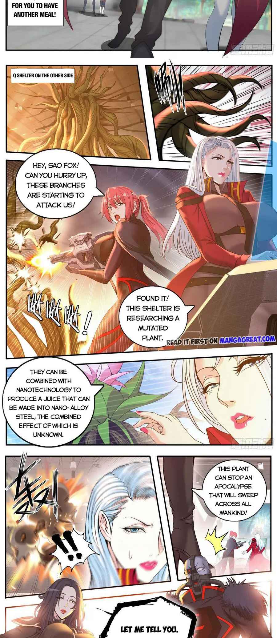 Xìtǒng Sòng Wǒ Bìnànsuǒ Chapter 196 - Page 8