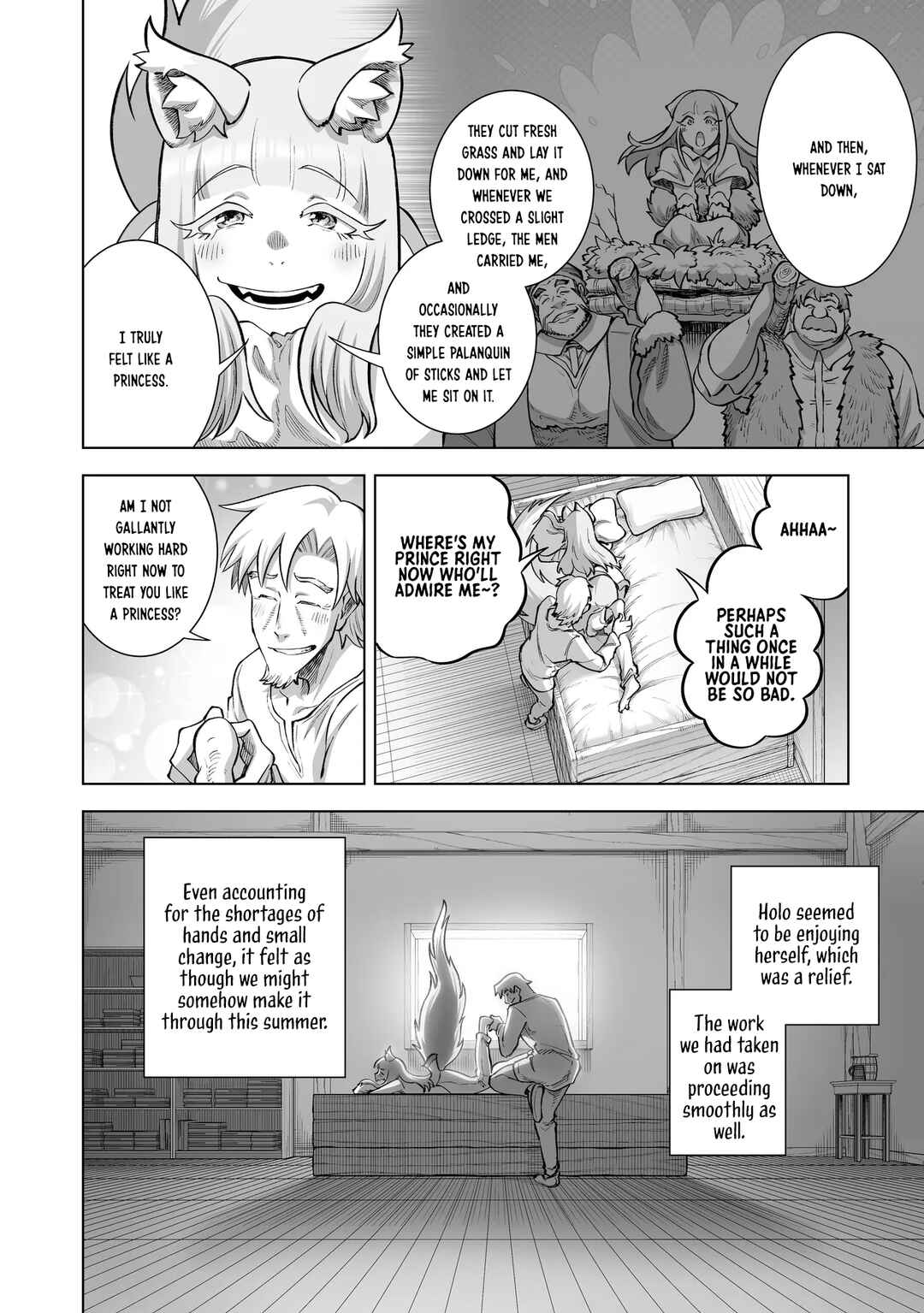 Ookami to Koushinryou: Spring Log Chapter 15 - Page 8