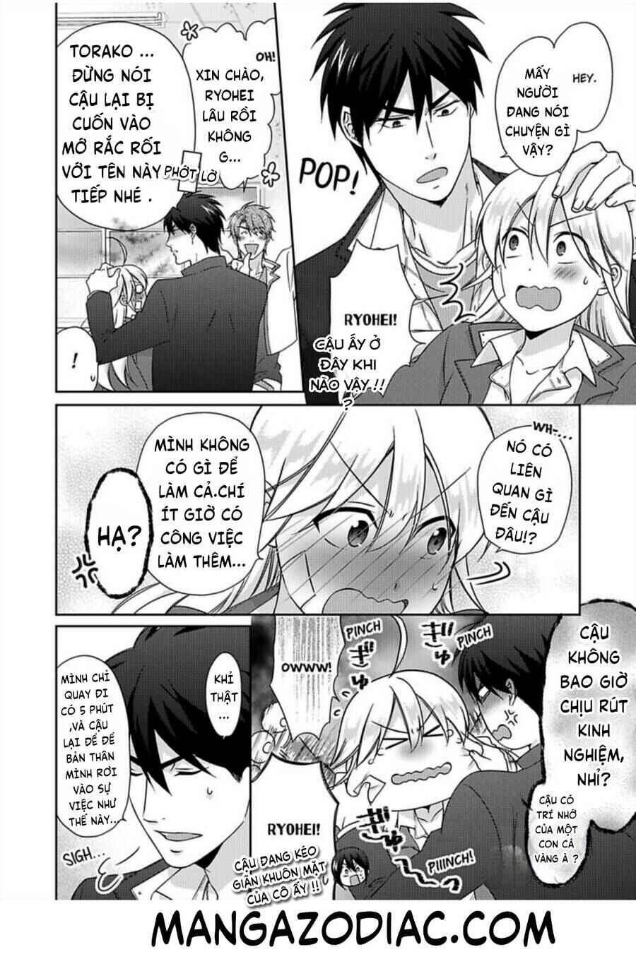 Nyotaika Yankee Gakuen ☆ Ore no Hajimete, Nerawaretemasu. Chapter 35 - Page 8