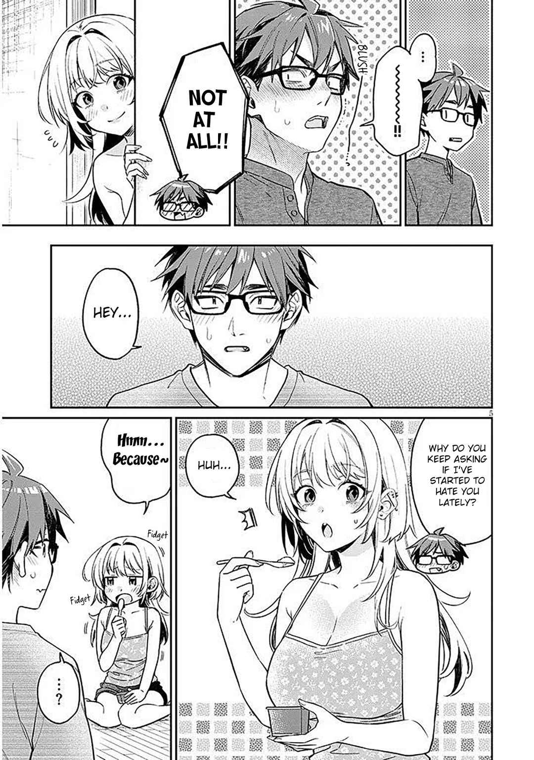 Kuse Tsuyo Kanojo wa Toko ni Izanau Chapter 15.5 - Page 5