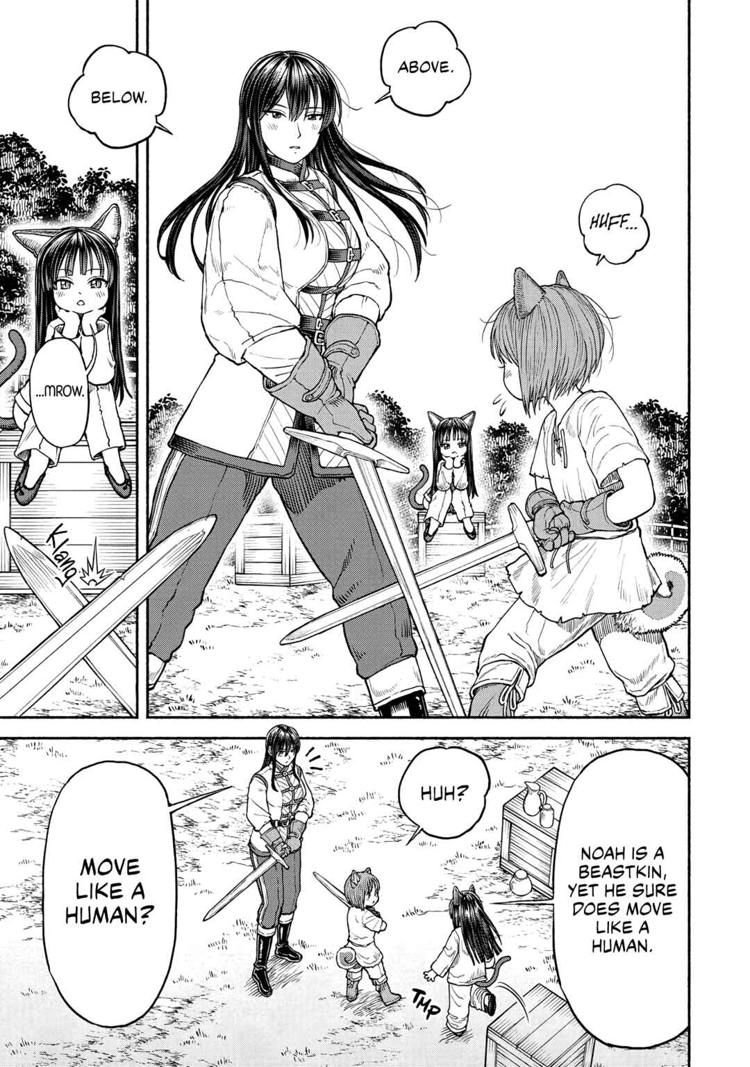 Onna Kishi to Kemomimi no Ko Chapter 26 - Page 1