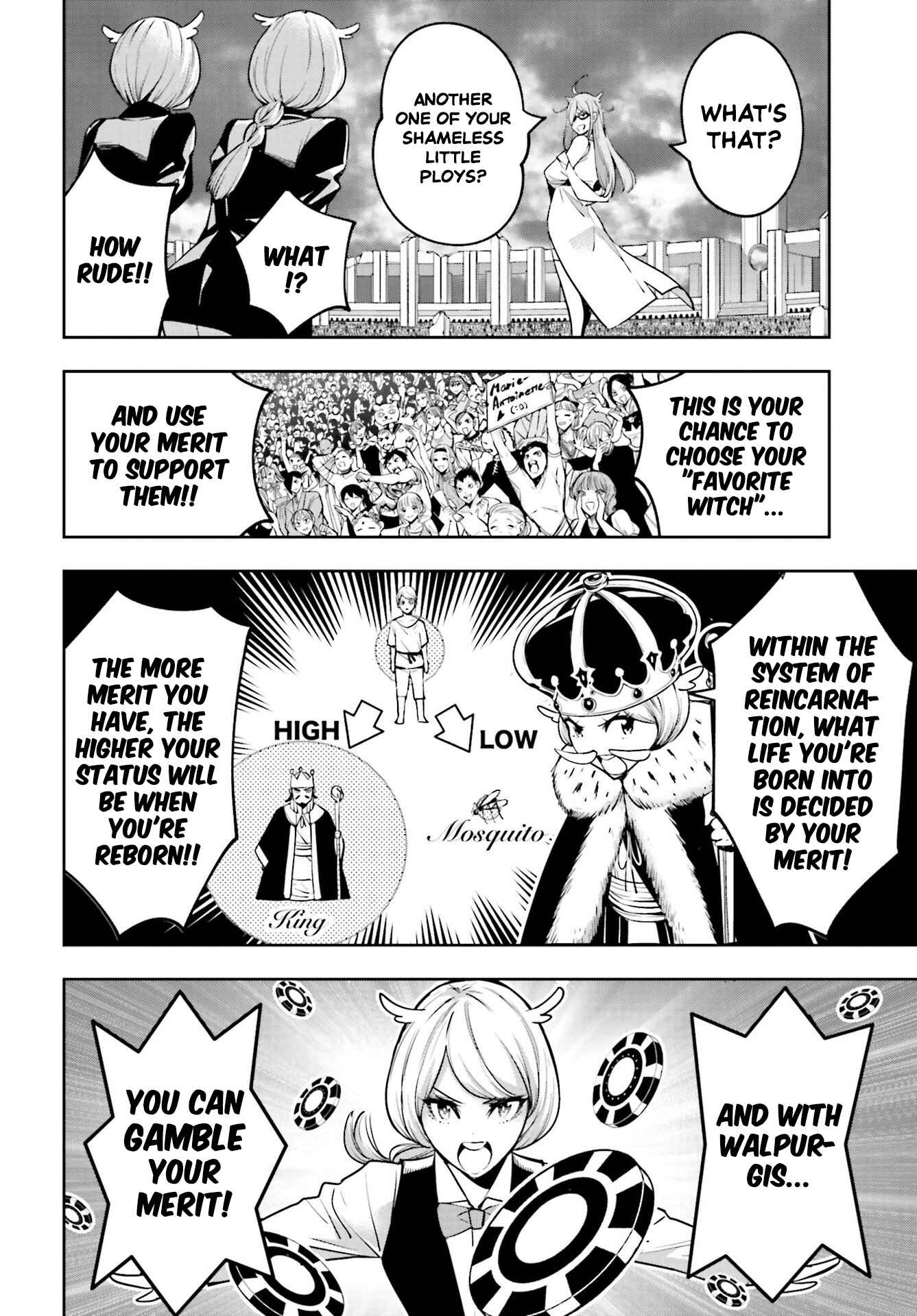 Majo Taisen - 32-nin no Isai no Majo wa Koroshiau Chapter 12 - Page 22