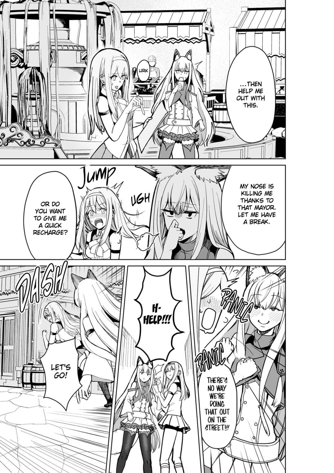 Tsundere Goshujin-sama to Kemomimi Juusha ga Yuku Mazoku Toobatsu no Yuri Tabi Chapter 1 - Page 16
