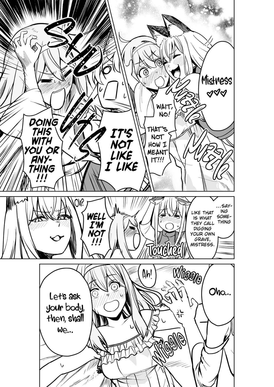 Tsundere Goshujin-sama to Kemomimi Juusha ga Yuku Mazoku Toobatsu no Yuri Tabi Chapter 1 - Page 32