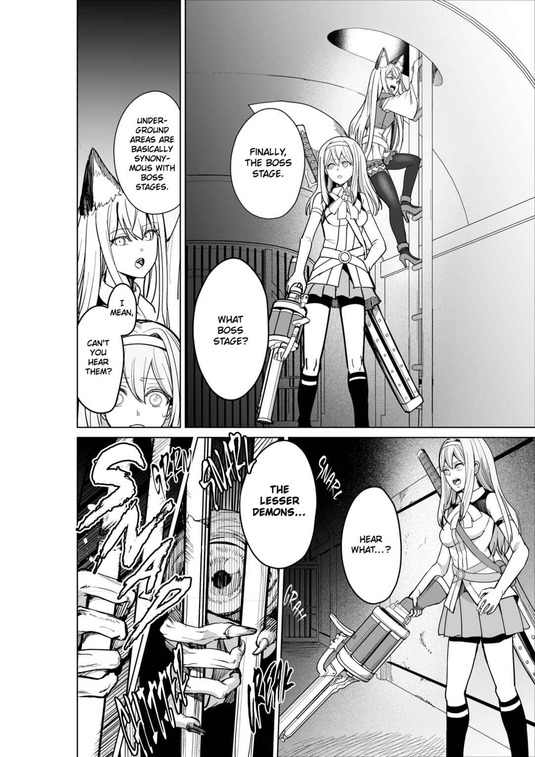Tsundere Goshujin-sama to Kemomimi Juusha ga Yuku Mazoku Toobatsu no Yuri Tabi Chapter 1 - Page 38
