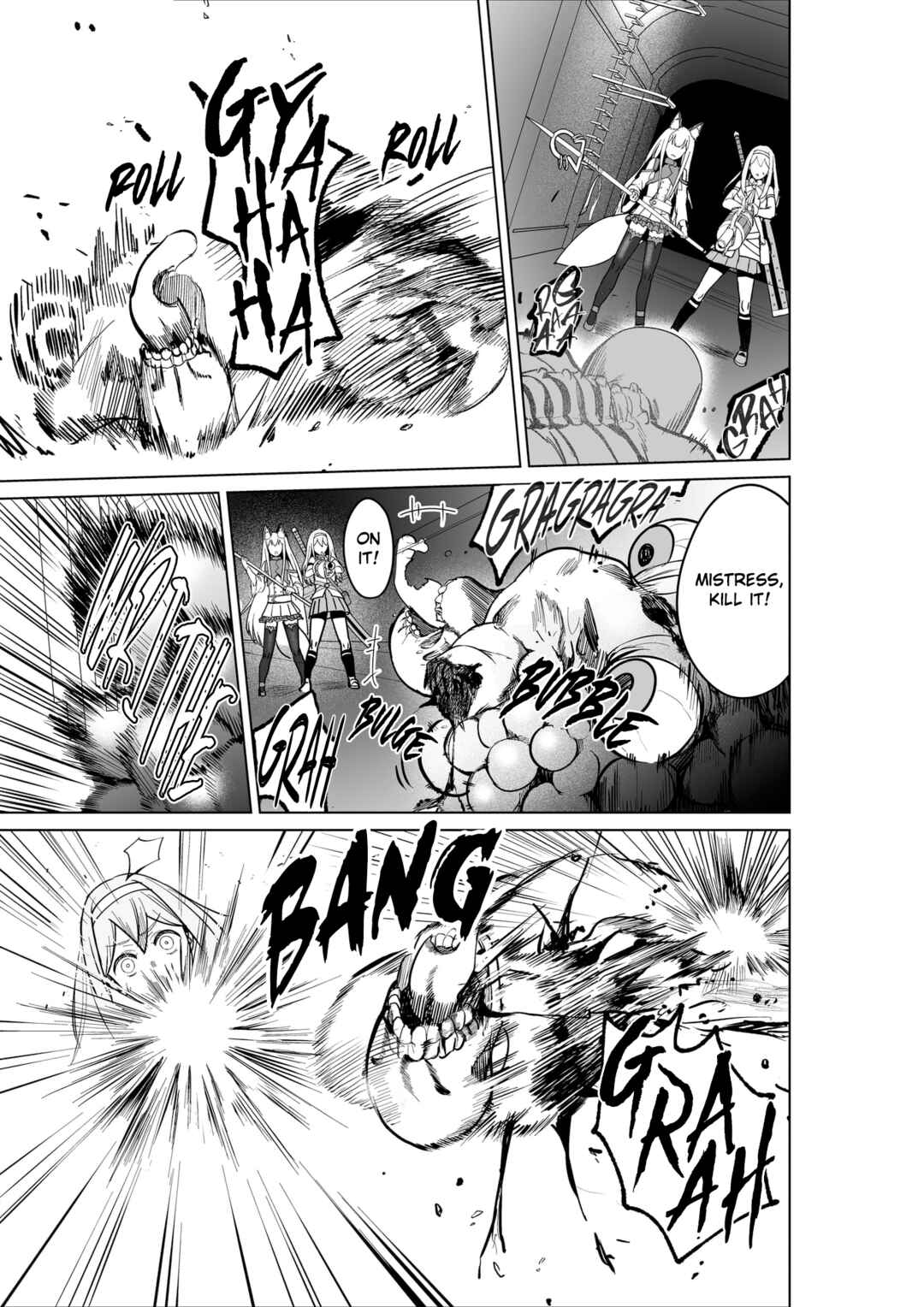 Tsundere Goshujin-sama to Kemomimi Juusha ga Yuku Mazoku Toobatsu no Yuri Tabi Chapter 1 - Page 42