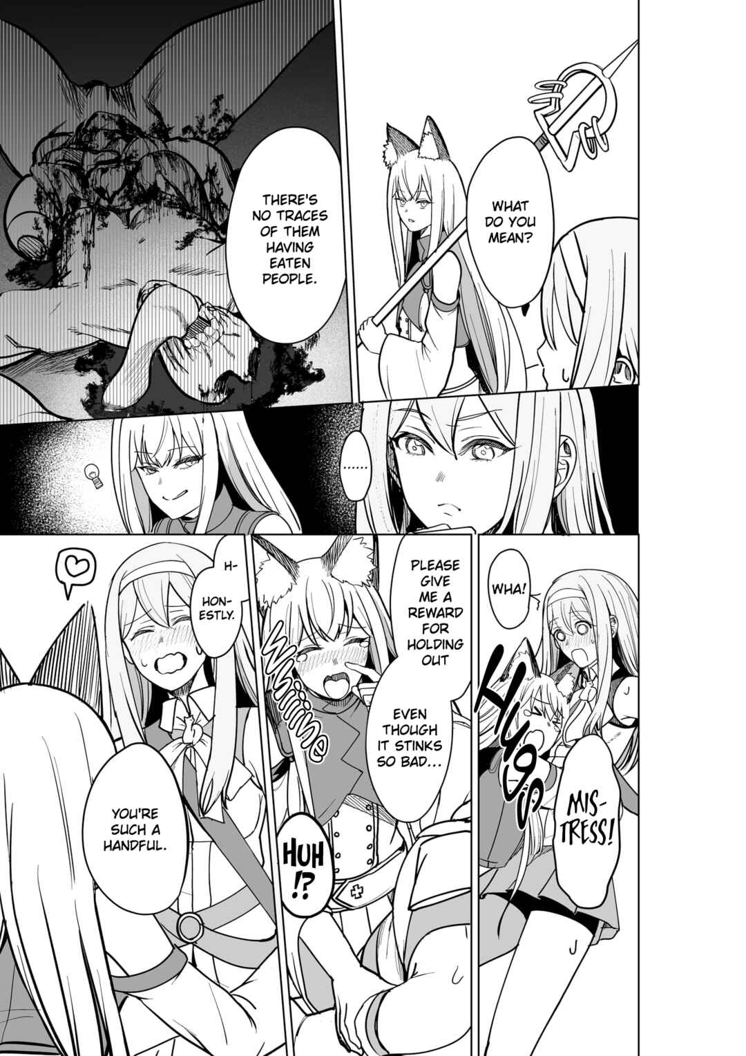 Tsundere Goshujin-sama to Kemomimi Juusha ga Yuku Mazoku Toobatsu no Yuri Tabi Chapter 1 - Page 50