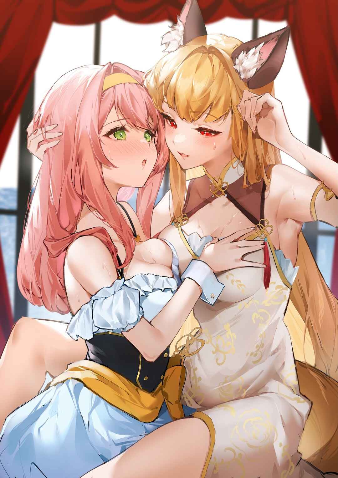 Tsundere Goshujin-sama to Kemomimi Juusha ga Yuku Mazoku Toobatsu no Yuri Tabi Chapter 1 - Page 53