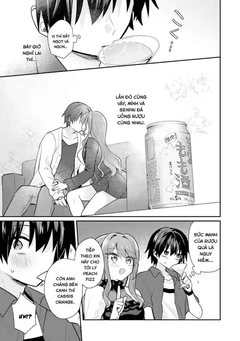 Osake to Senpai Kanojo to no Amaama Doukyo Lovecome wa Nijuusai ni Natte kara Chapter 4 - Page 14