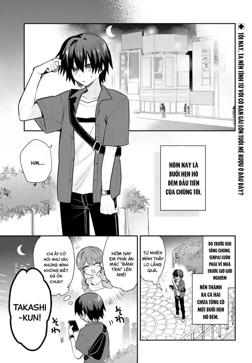 Osake to Senpai Kanojo to no Amaama Doukyo Lovecome wa Nijuusai ni Natte kara Chapter 4 - Page 2