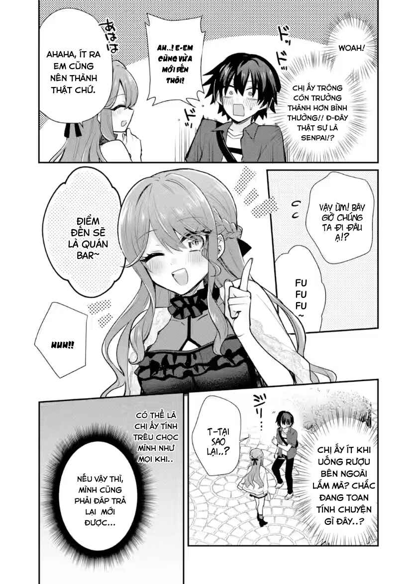 Osake to Senpai Kanojo to no Amaama Doukyo Lovecome wa Nijuusai ni Natte kara Chapter 4 - Page 4