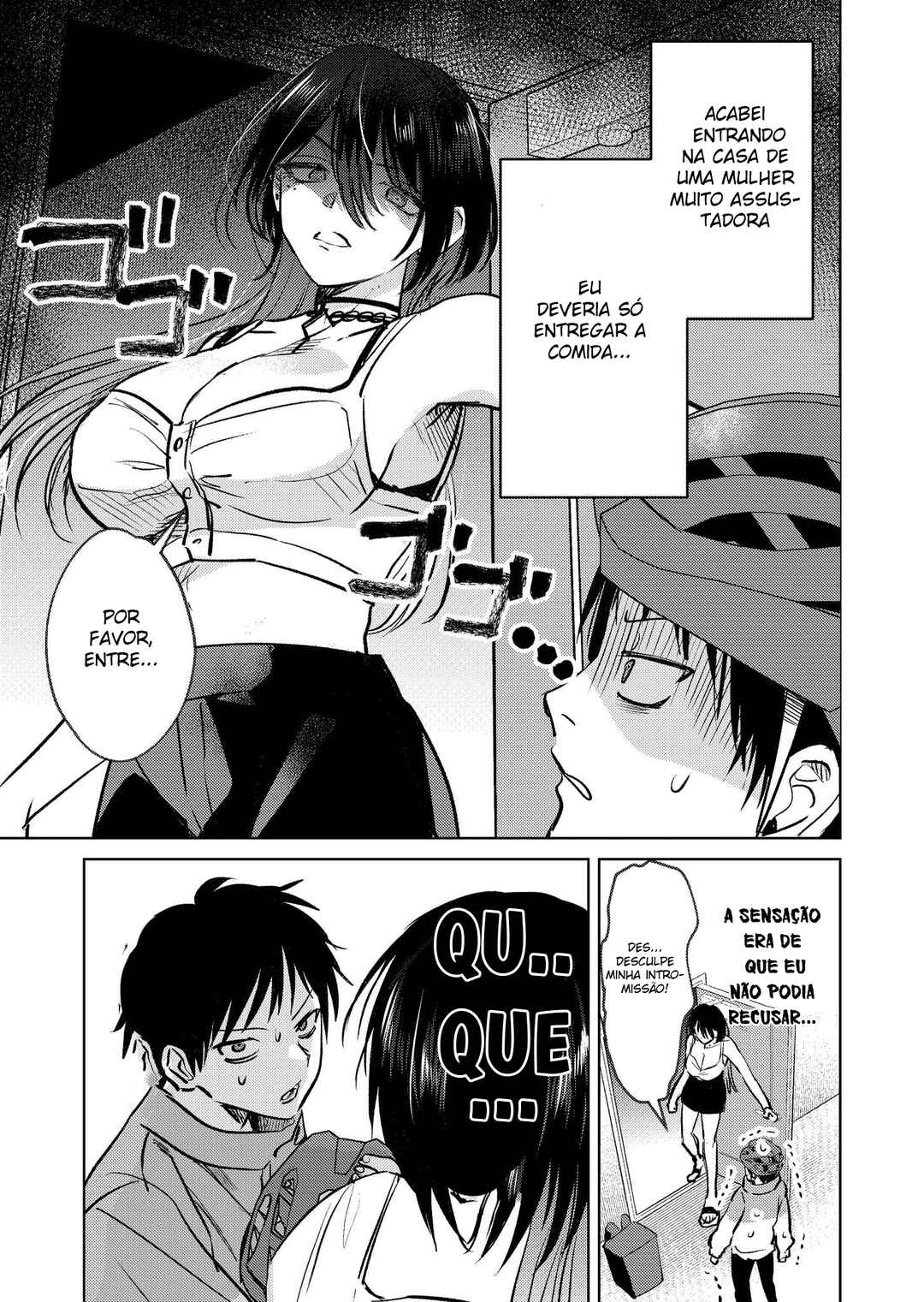 Haitatsusaki no Oneesan ga Kowasugiru Hanashi Chapter 4 - Page 2