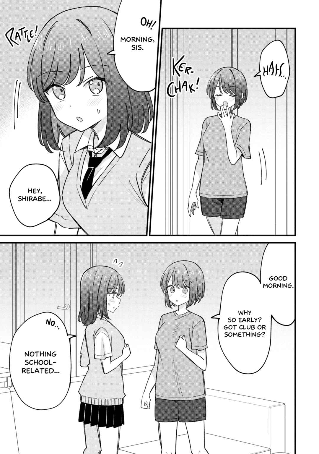 Kao dake yoi Classmate ga, Yatara to Guigui Kuru Yuri no Hanashi. Chapter 5 - Page 1