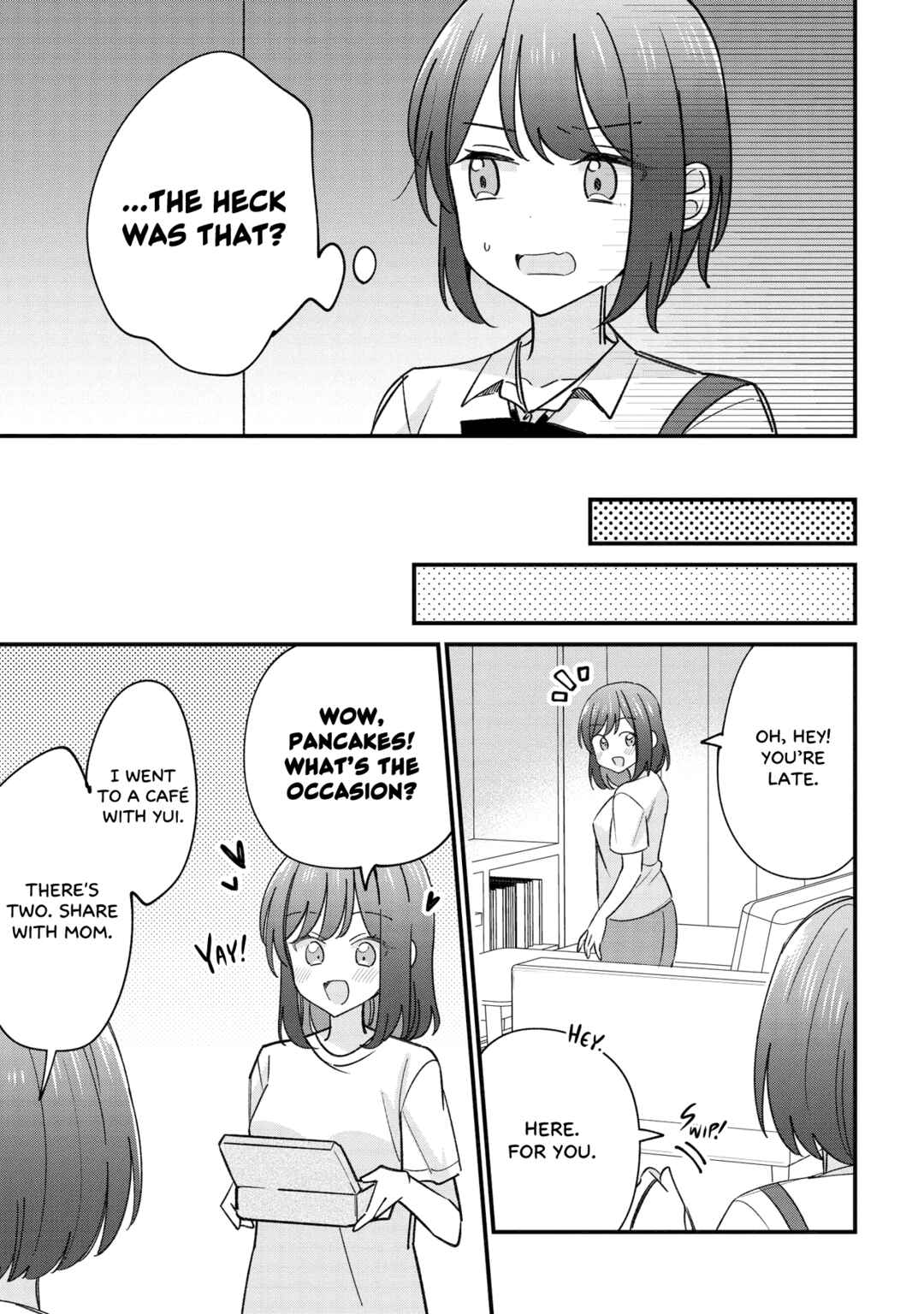 Kao dake yoi Classmate ga, Yatara to Guigui Kuru Yuri no Hanashi. Chapter 5 - Page 15