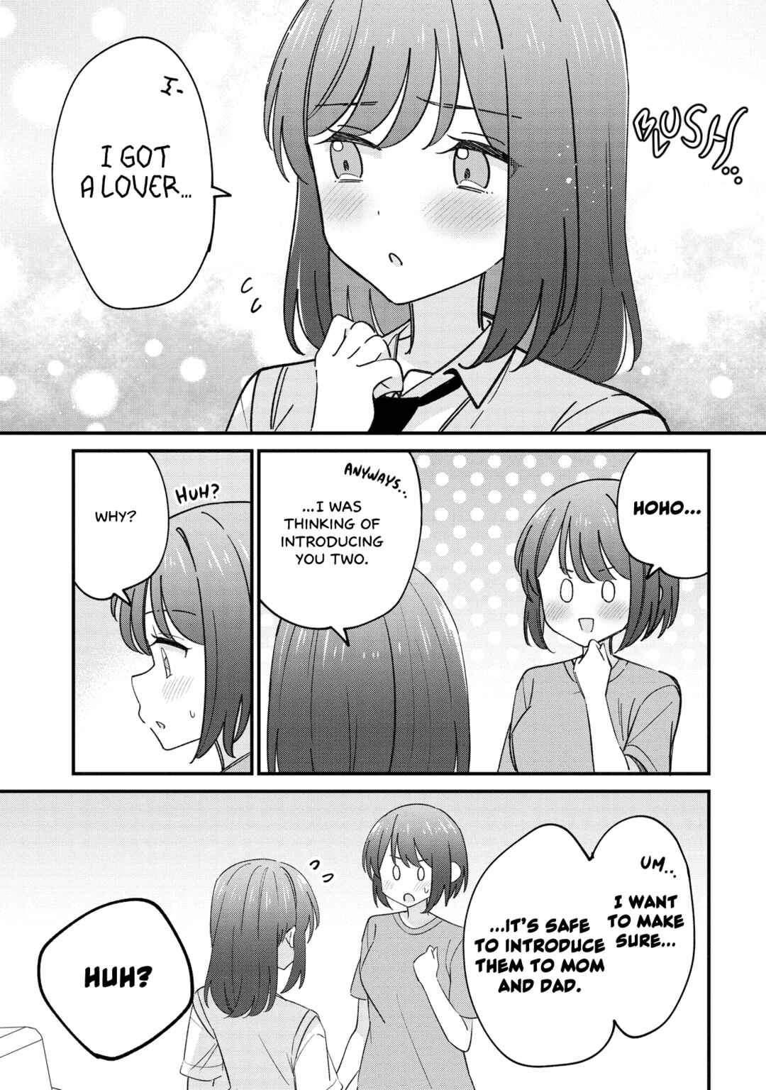 Kao dake yoi Classmate ga, Yatara to Guigui Kuru Yuri no Hanashi. Chapter 5 - Page 3