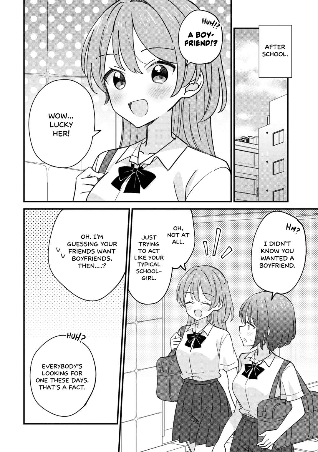 Kao dake yoi Classmate ga, Yatara to Guigui Kuru Yuri no Hanashi. Chapter 5 - Page 6