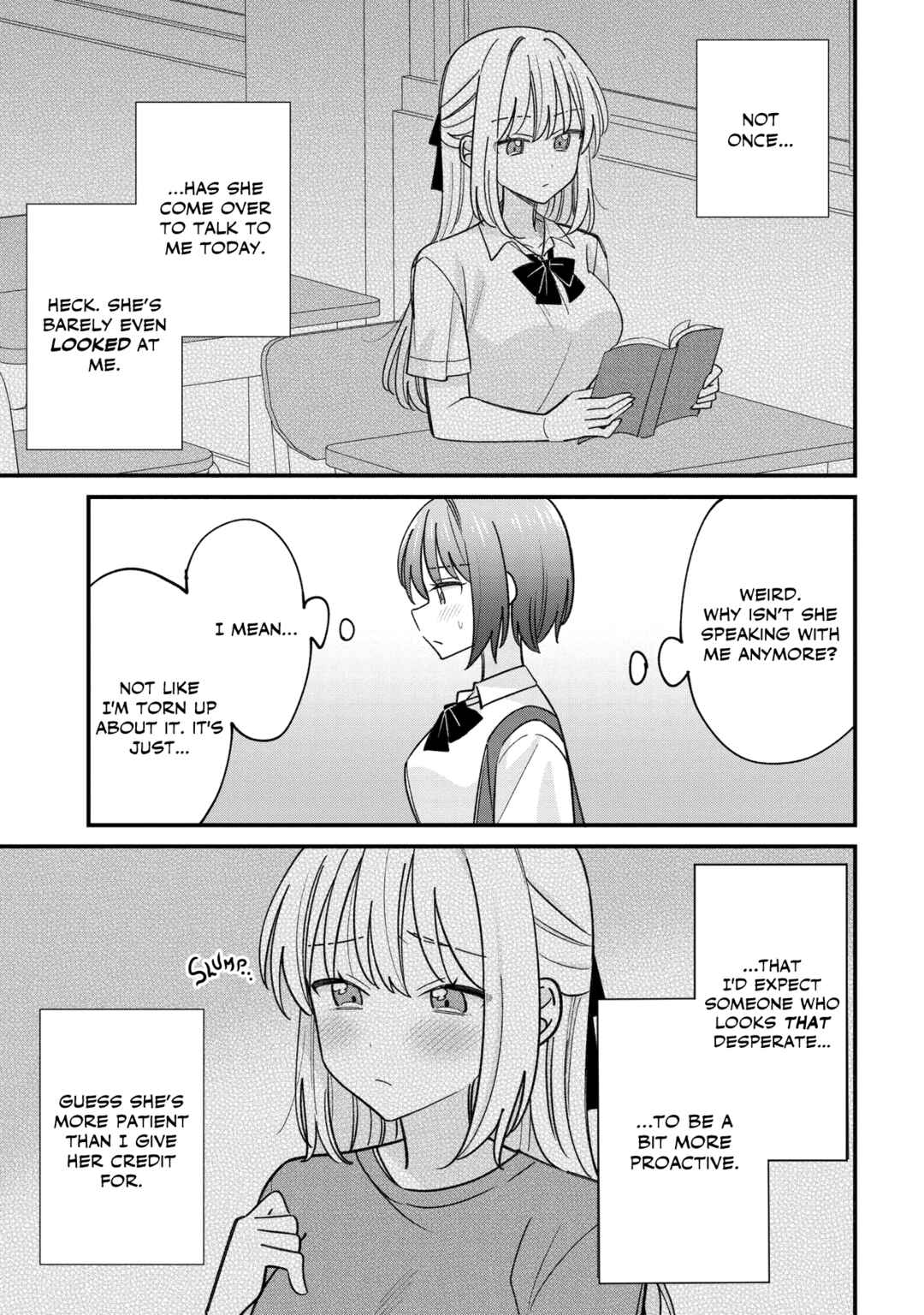 Kao dake yoi Classmate ga, Yatara to Guigui Kuru Yuri no Hanashi. Chapter 5 - Page 9