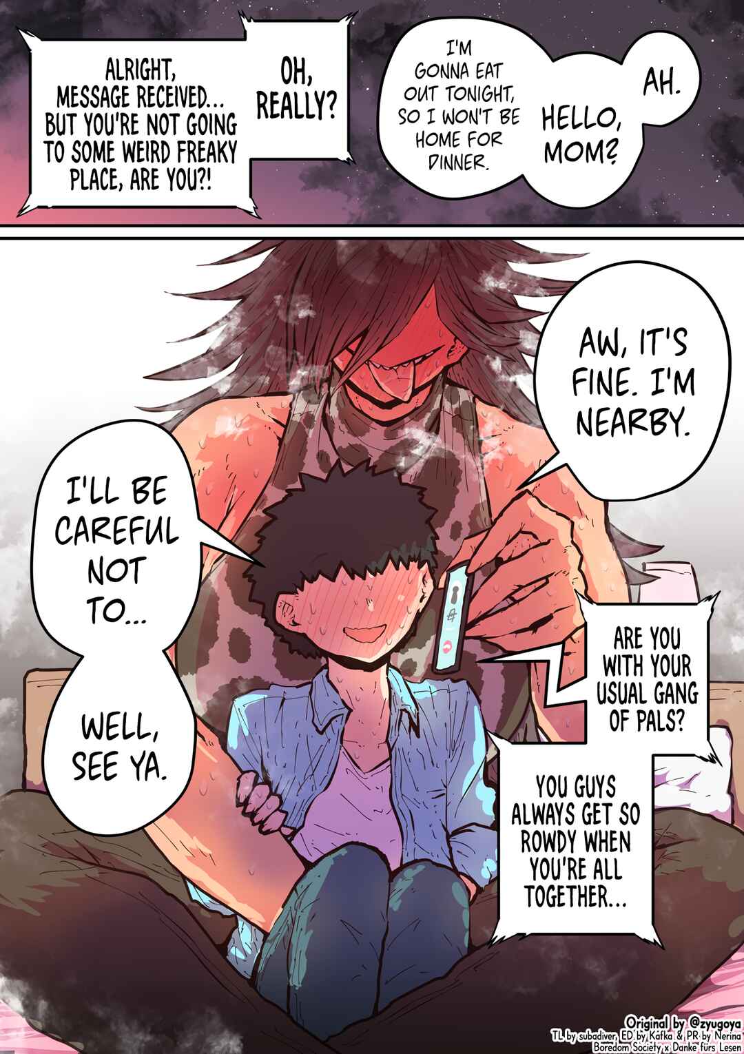 Being Targeted by Hyena-chan Chapter 13 - Page 1