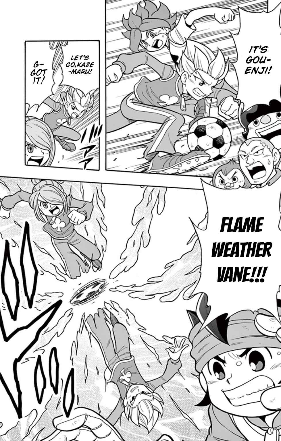 Inazuma Eleven: Baku Gaidenshuu Chapter 10 - Page 9