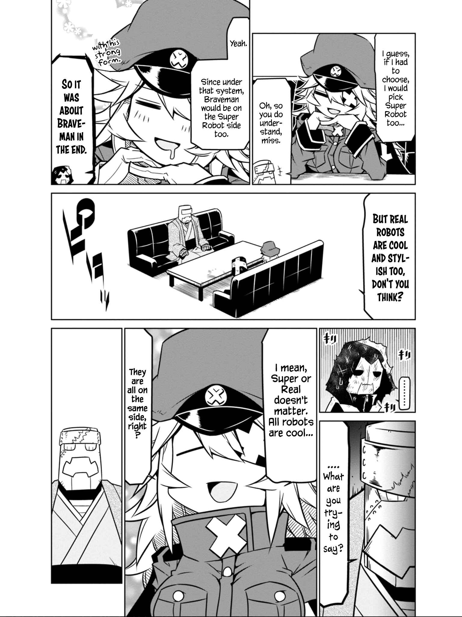Zannen Onna Kanbu Black General-san Chapter 48 - Page 8