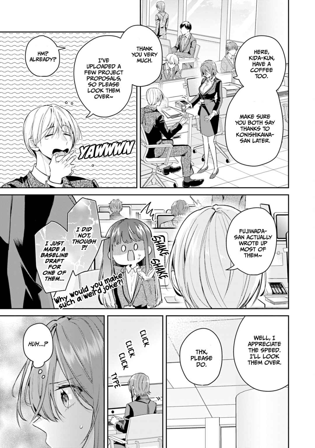 Misato-san wa Amasugi Joushi ni Chotto Kibishii Chapter 37 - Page 11